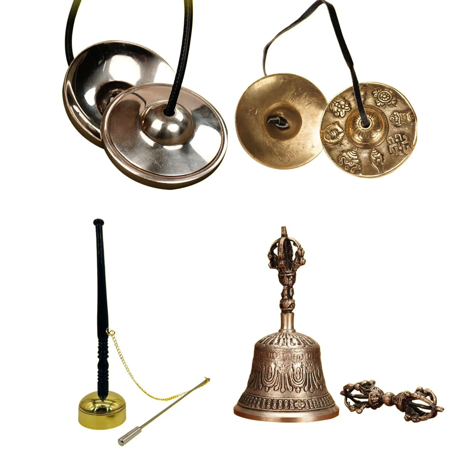 

Nepal Dingxia Clapper Bells Meditation Yoga Chimes Sound Therapy Knocking Bell Healing Musical Percussion Instruments