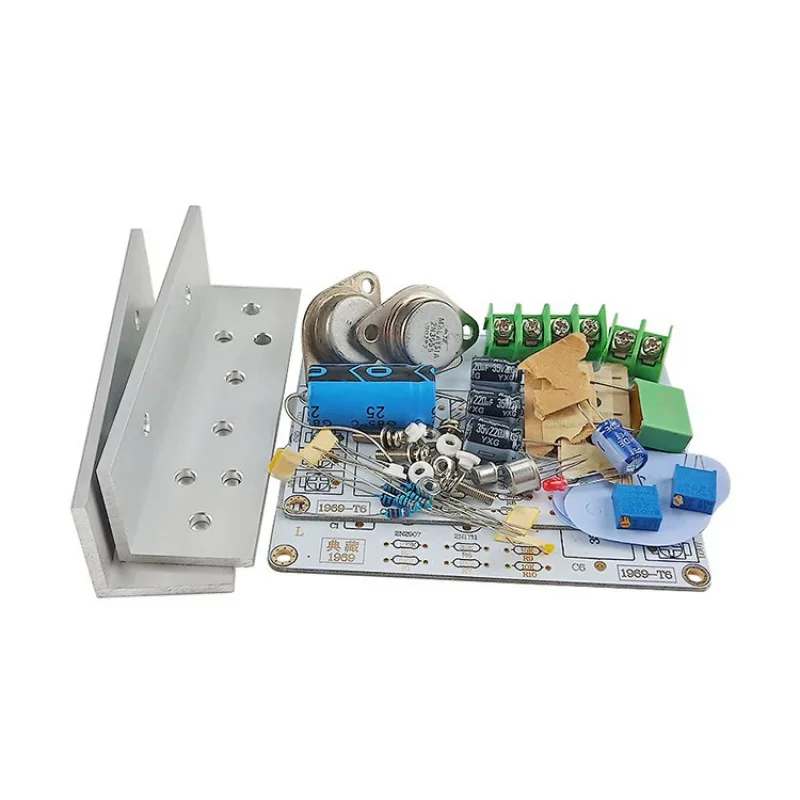 1Pcs 1969 Class A Power Amplifier Board 10-15W HiFi Audio Amplificador MOT/2N3055 Diy Kits For arduino NEW