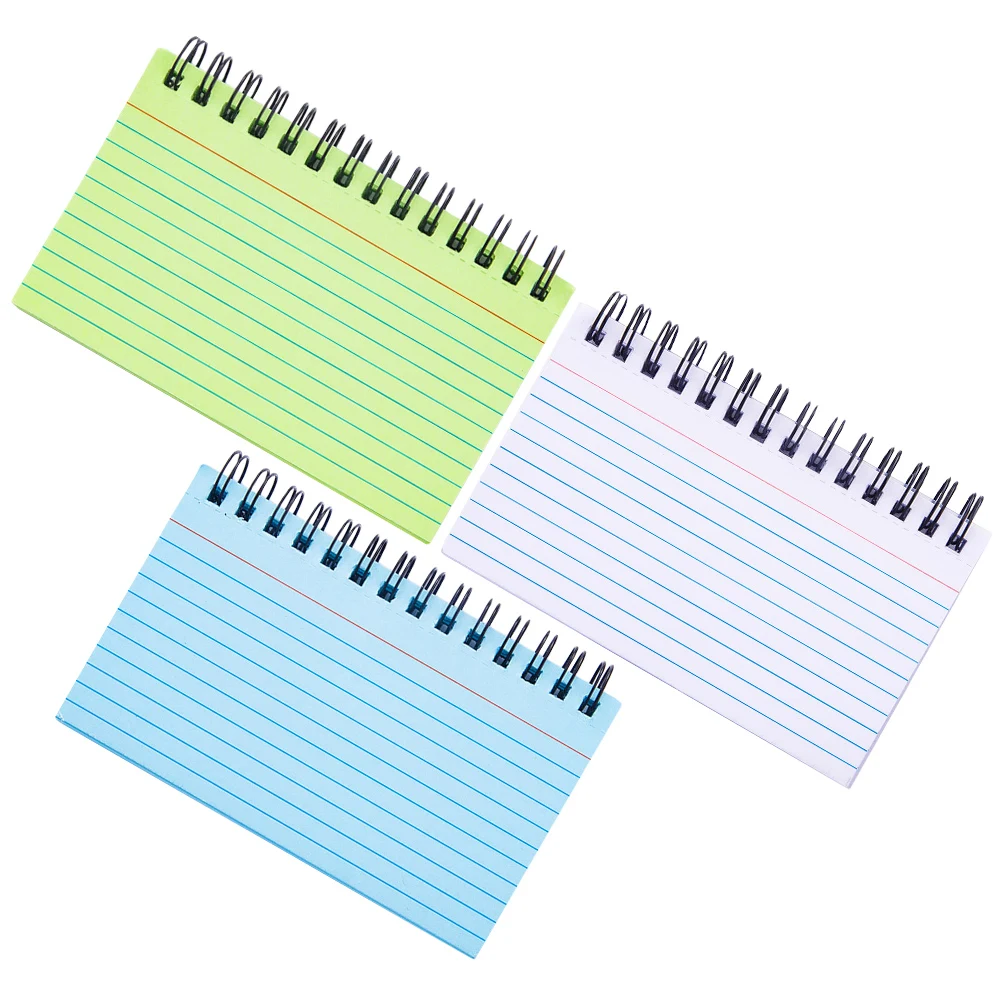 Horizontal Small Notebook Spiral Refill Pad Student Accessory Plastic Office Notebooks