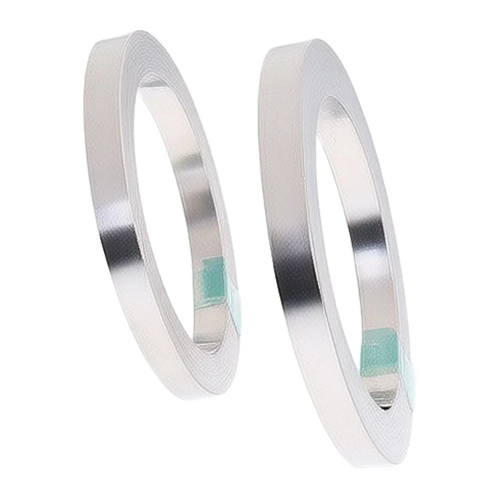 2PCS Nickel Plated Steel Strip 10 Meter per Roll 0.2mm Thickness for Spot Welding Applications in Portable Device Battery Packs