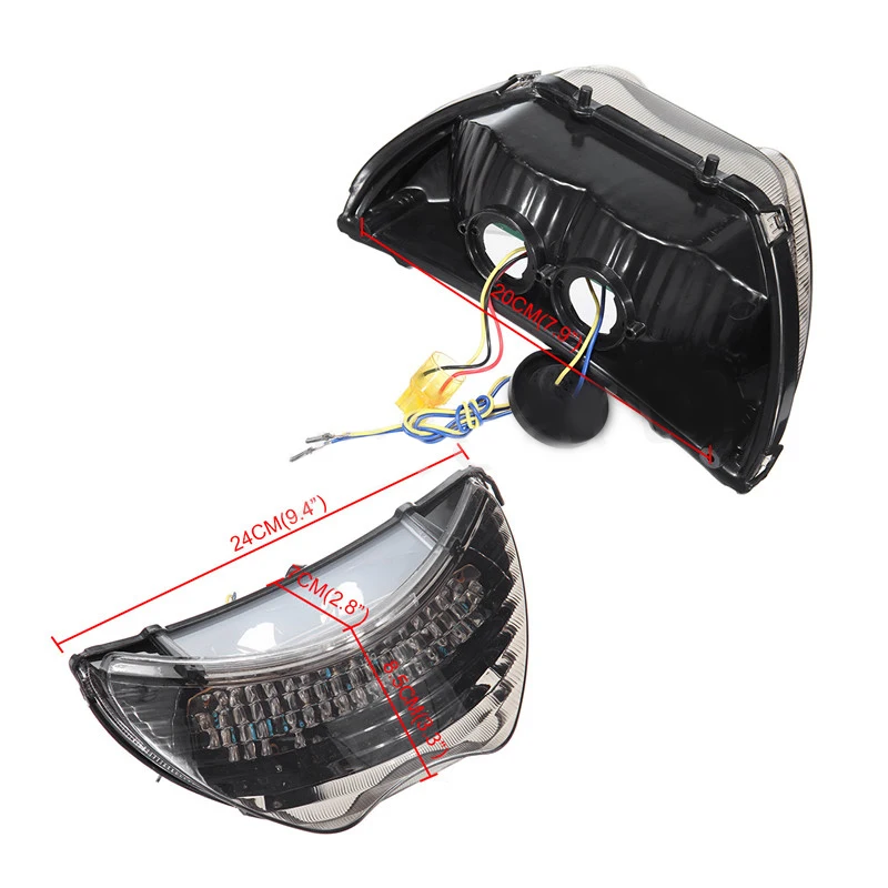 Rear Tail Light Brake Turn Signal Integrated LED Light For Honda CBR600 F4I 04 05 06 CBR 600 F4 99-00 CBR900RR CBR 900RR 1999