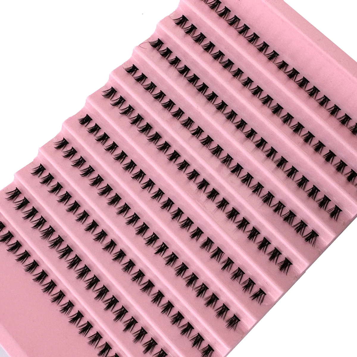 UMIRYAO 200 Stück Untere Wimpern 6mm Gemischte Länge Flauschige Weiche Cluster-Wimpern für DIY zu Hause Geeignet für Feiertagspartys – Detail 4