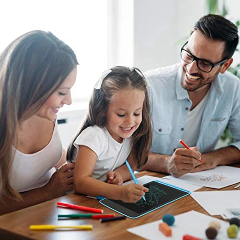 Almohadilla de escritura LCD de 8,5 pulgadas, gran regalo para niños y adultos, dibujo electrónico y escritura a mano, garabatos