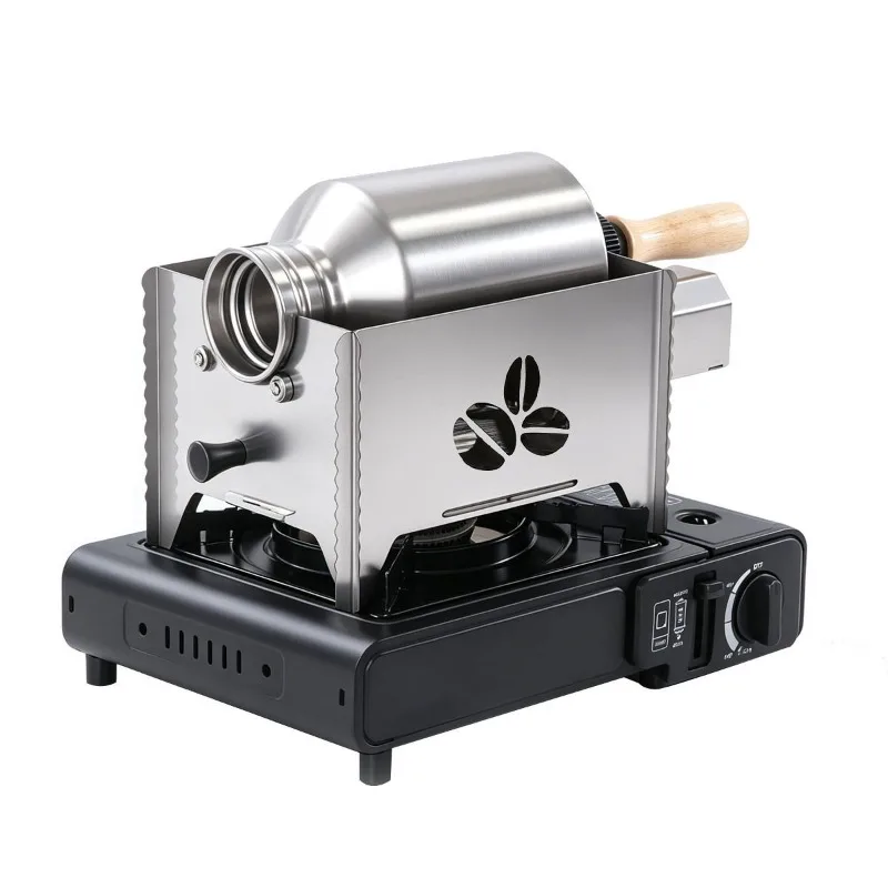 Coffee bean roaster, direct-fire roasting machine