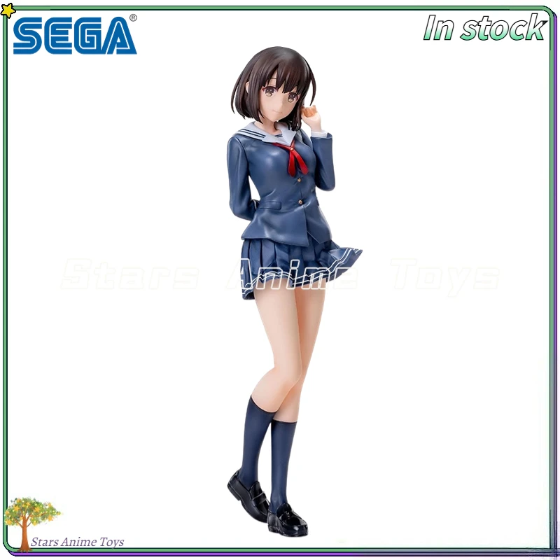 

Оригинальная школьная форма SEGA Luminasta, как развивающая потрясающая героиня, тонкая школьная форма Kato Megumi, коллекционная модель, игрушка, анимационная фигурка