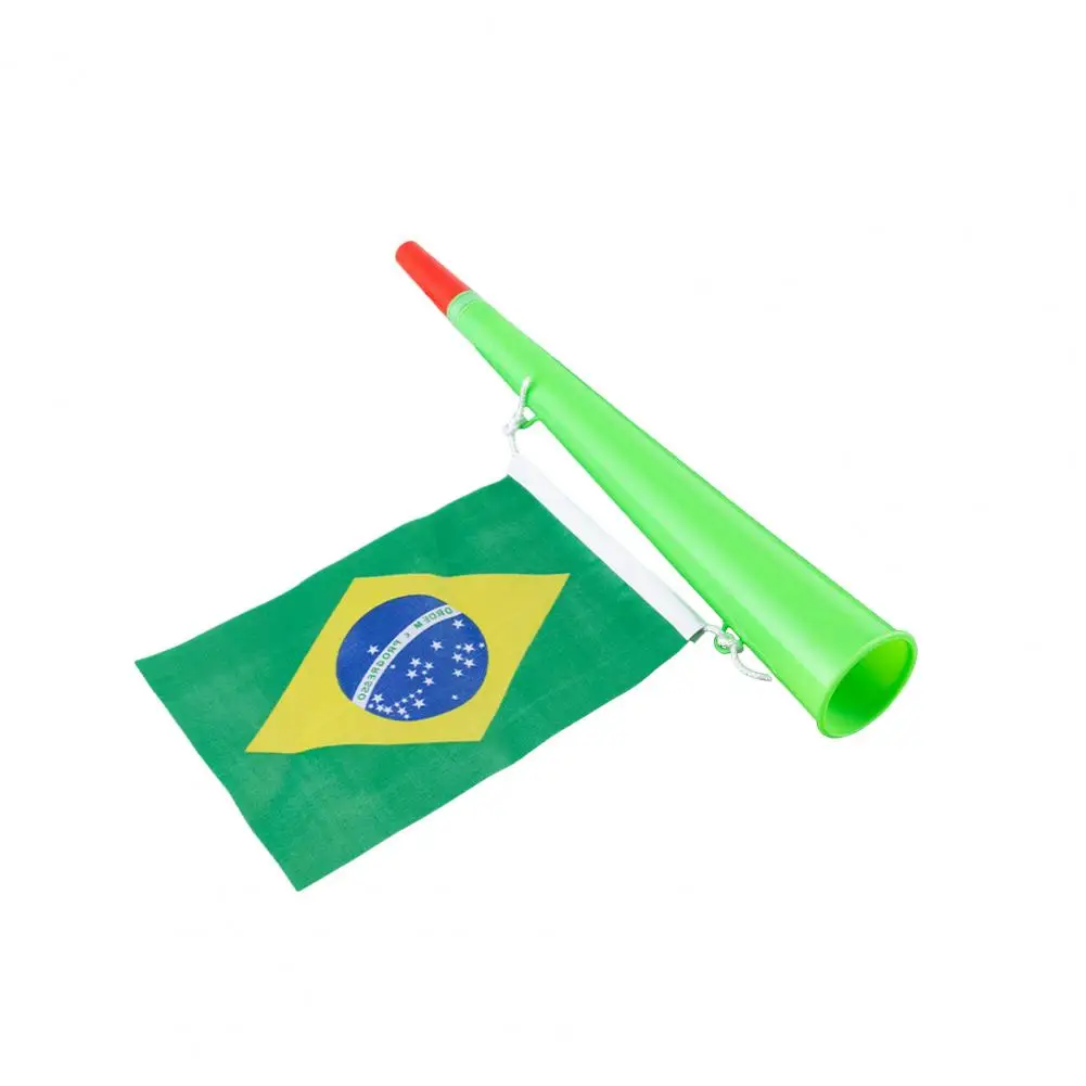 Football Game Air Horn Loud Sound Noise Maker Loud Stadium Horn with Flag for Sporting Events Graduation for Football for Loud