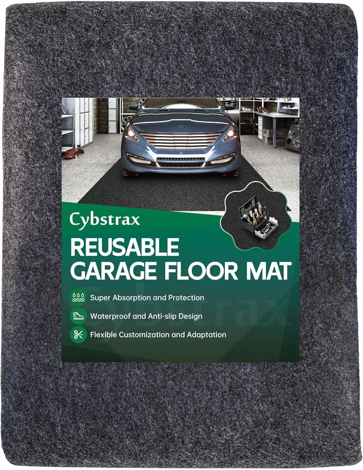 Tapis de sol absorbant pour garage, 96