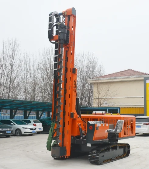 2026 High-quality Spiral Rotating Pile Driver, Ground Spiral Pile Driver, 85kW Diesel Pile Driver