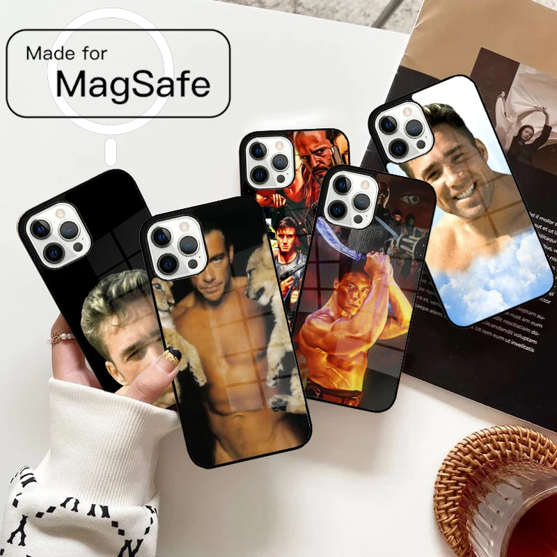 بيلي هيرينجتون آرت حافظة هاتف مغناطيسية لهاتف آيفون 17 Air 16e 12 13 14 15 Pro Max Magsafe غطاء لاسلكي