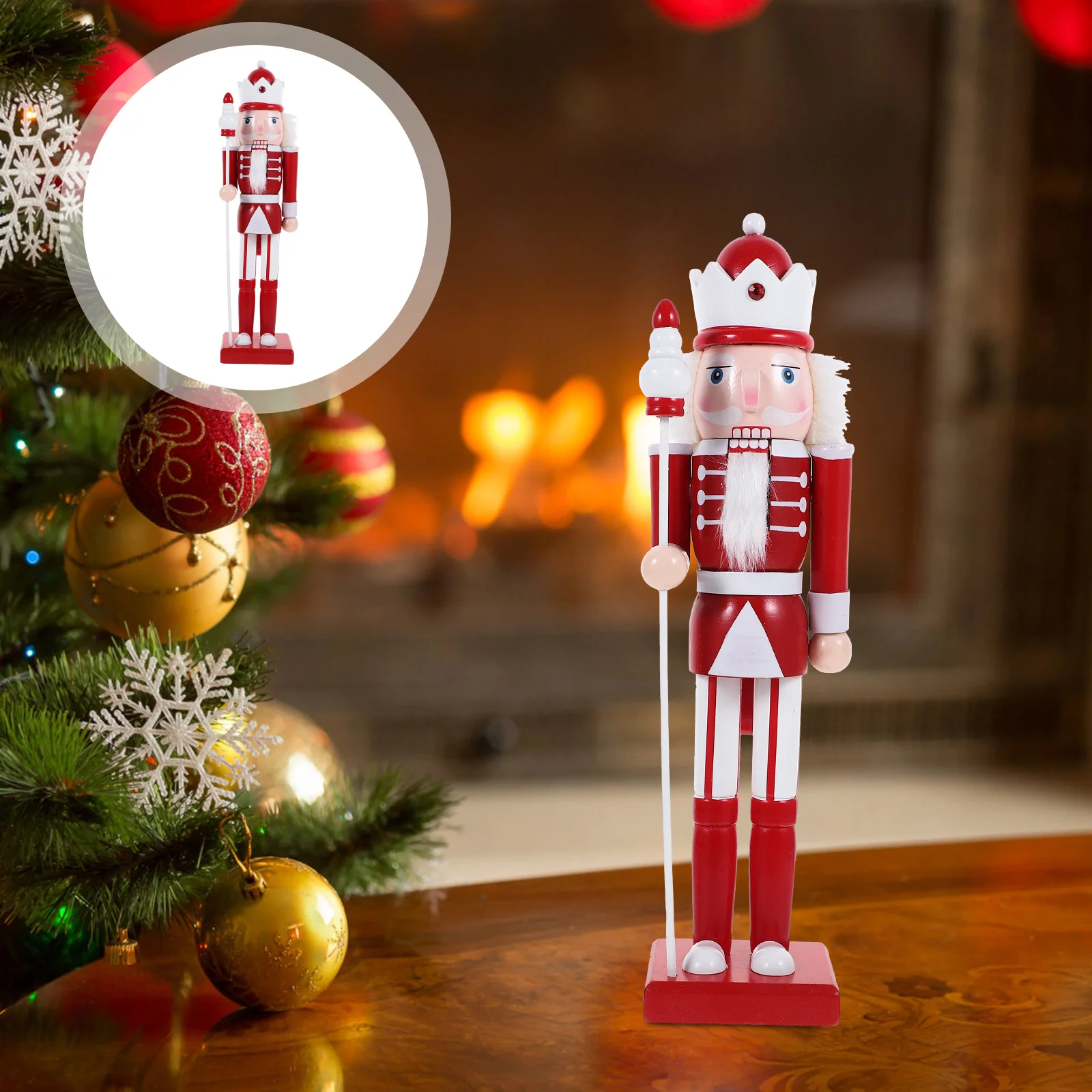 

Unique Nutcrackers Christmas Decorations Festive Appearance Perfect Addition Holiday Gifts Christmas Nutcracker Figure