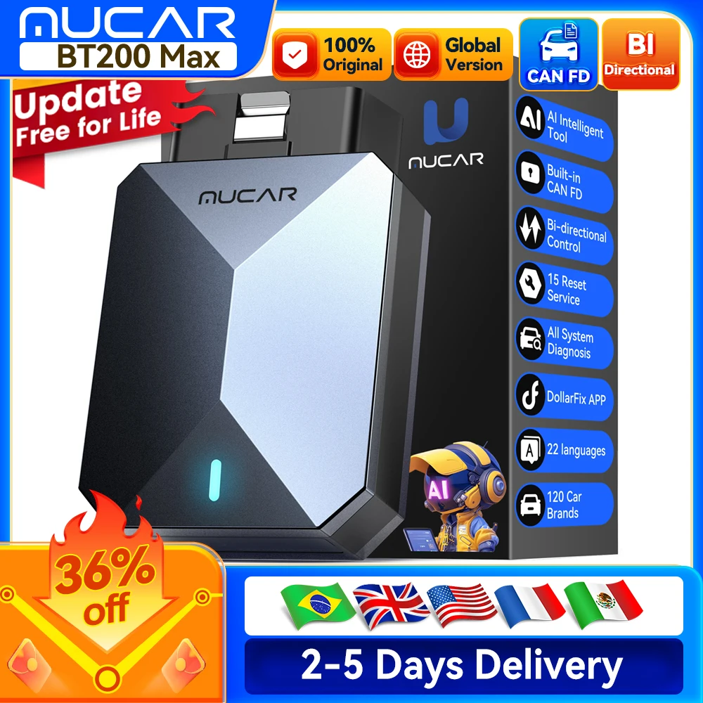 Mucar BT200 Max OBD… - image