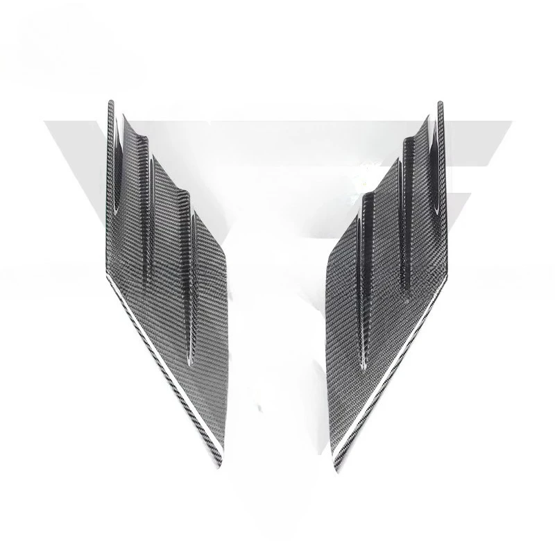 High Quality PT Style Dry Carbon Fiber Auto Parts Rear Bumper Vent for F8 Carbon Bumper Vent