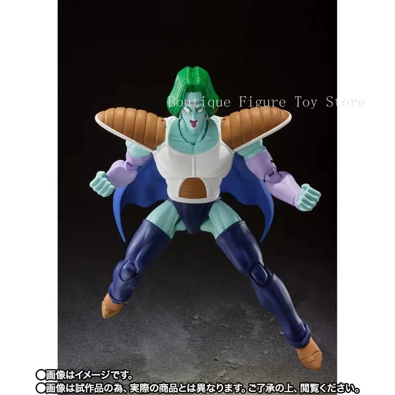 100% Originele Bandai Dragon Ball Shf Sh Figuarts Zarbon Actiefiguren Anime Model Speelgoed Figura Pvc Geschenken Groen Haar Op Voorraad