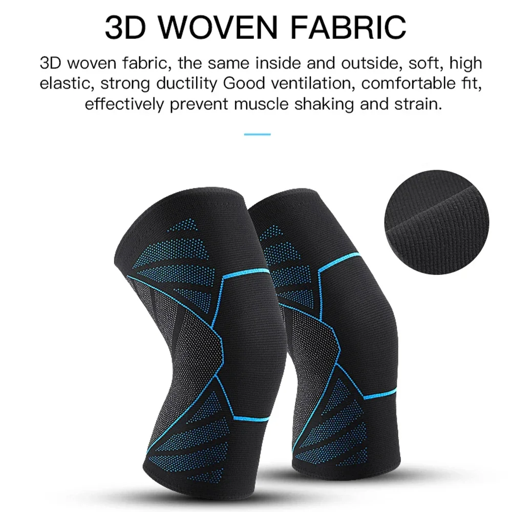 1PC Sports Compression Knee Brace, Adjustment Orthopedic Knee Pads For Work, Patella Protector, Volleyball, Running, Cycling