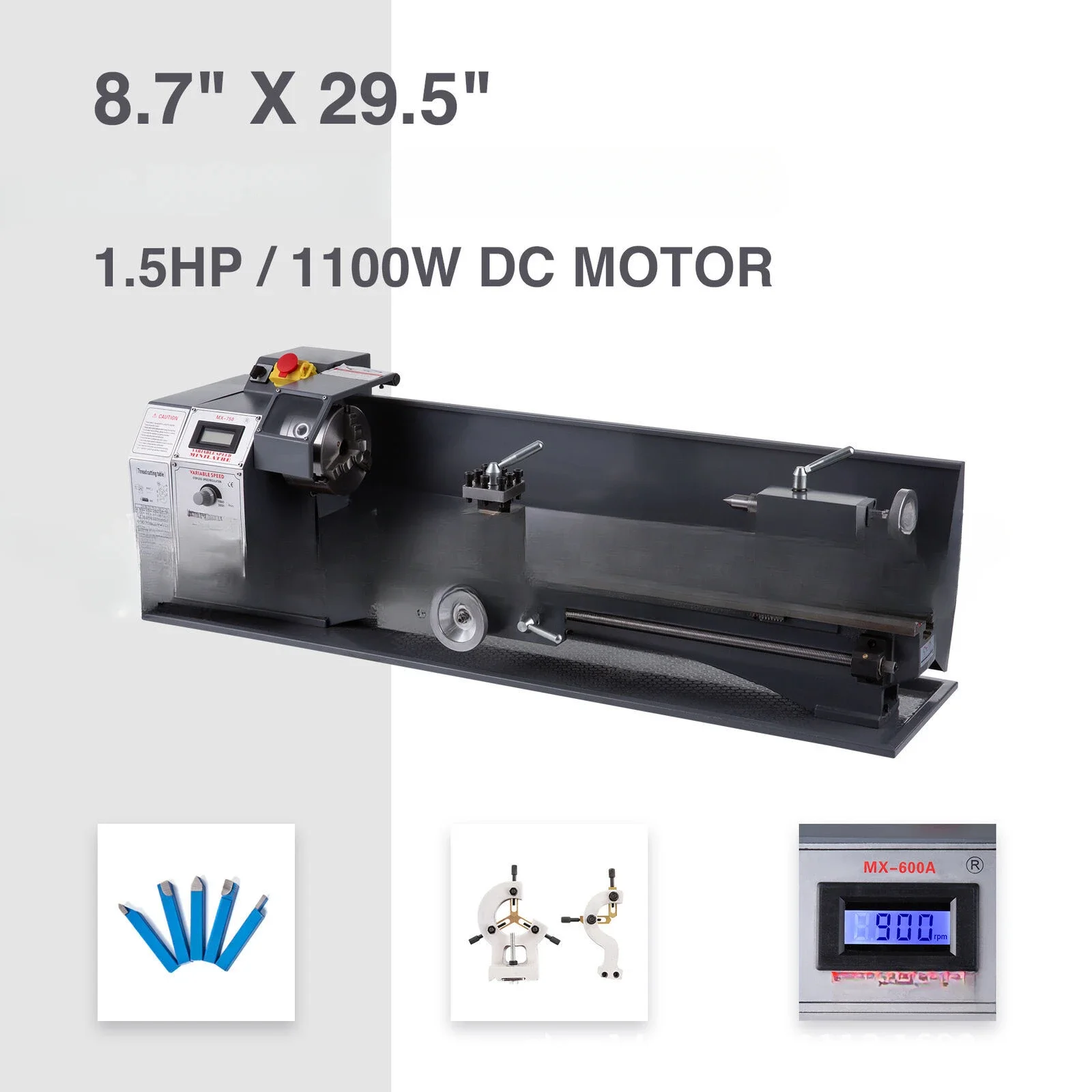 210 Extended Multifunctional Home Mini Lathe