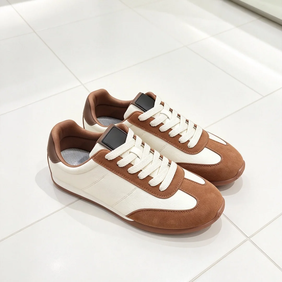 Luxury Brand Fashion Sneakers Men’s Hiking Shoes Handcrafted Minimalist Versatile Casual Shoes Material Cowhide Leather Upper