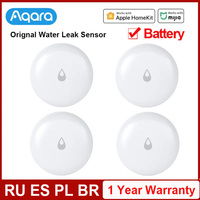 Aqara Water Leak Sensor Zigbee Water Immersing Sensor Detector Alarm Security Soaking Sensor Smart Home For Xiaomi Homekit