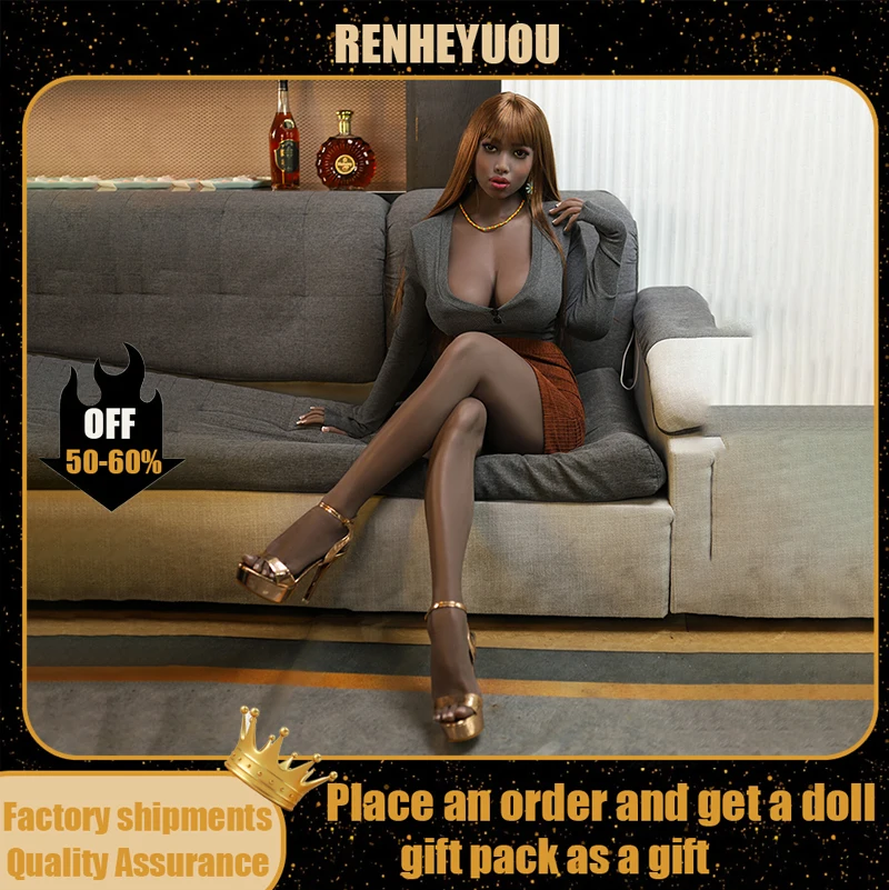 RENHEYUOU للكبار الذكور دمى الجنس واقعية الجلد الداكن مثير الجسم الاصطناعي المهبل الشرج الوحش للرجال الاستمناء الاباحية الدمى #1