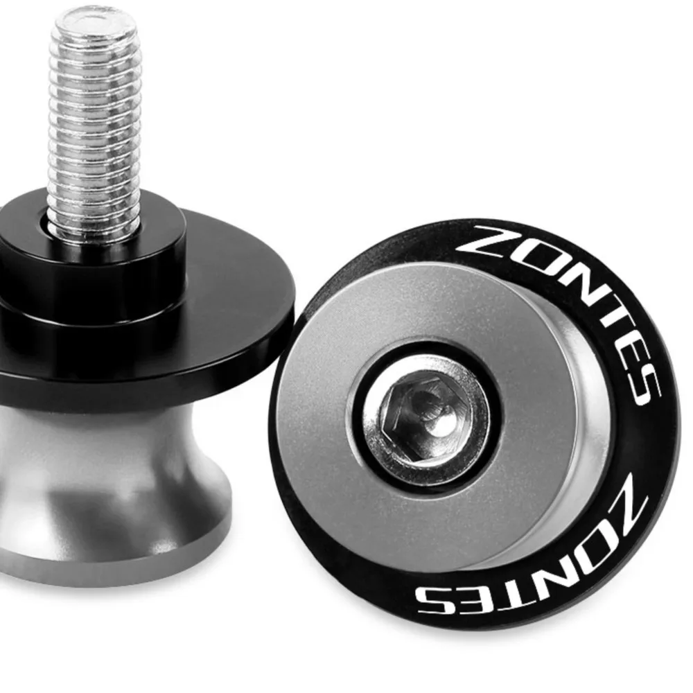 

310R 368G 368E 350E 8MM Swingarm Spools Rear Stand Screws Sliders For Zontes 310 V/X/T/R ZT250R G1 125 150 ZT125 ZT125U ZT 125 U