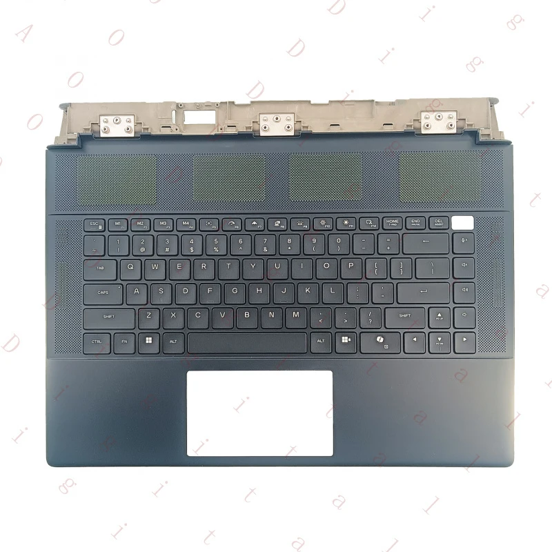 YU-- for Alienware 16 Area-51 16Inch CShell Palm Rest RGB Backlit Keyboard Air Outlet Shaft Cover Shell W3H1H 0W3H1H
