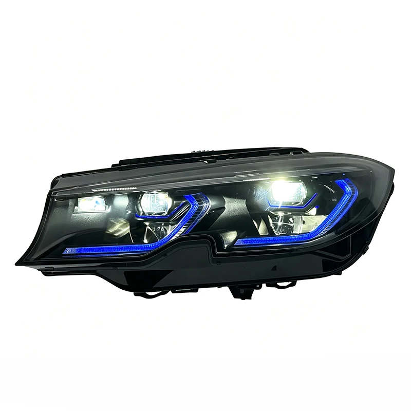 SJC RGB Headlights for 3 Series G20 Auto Parts Plug and Play Headlamps PRE-LCI 2018-2022 Car Accessories APP Control