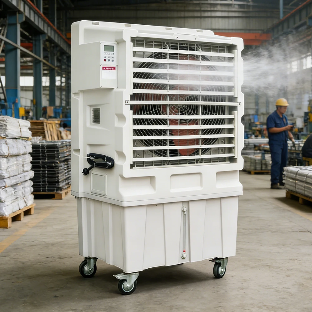 

Indoor industrial air conditioning, powerful evaporative cooler for efficient industrial cooling