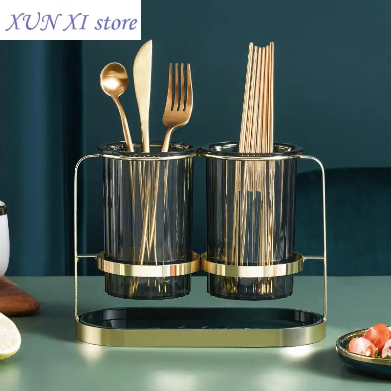 

Countertop Kitchen Utensil Organizer Flatware Caddy Drying Rack Basket for Knives /Forks/Spoons/Chopsticks Storage Drying Holder