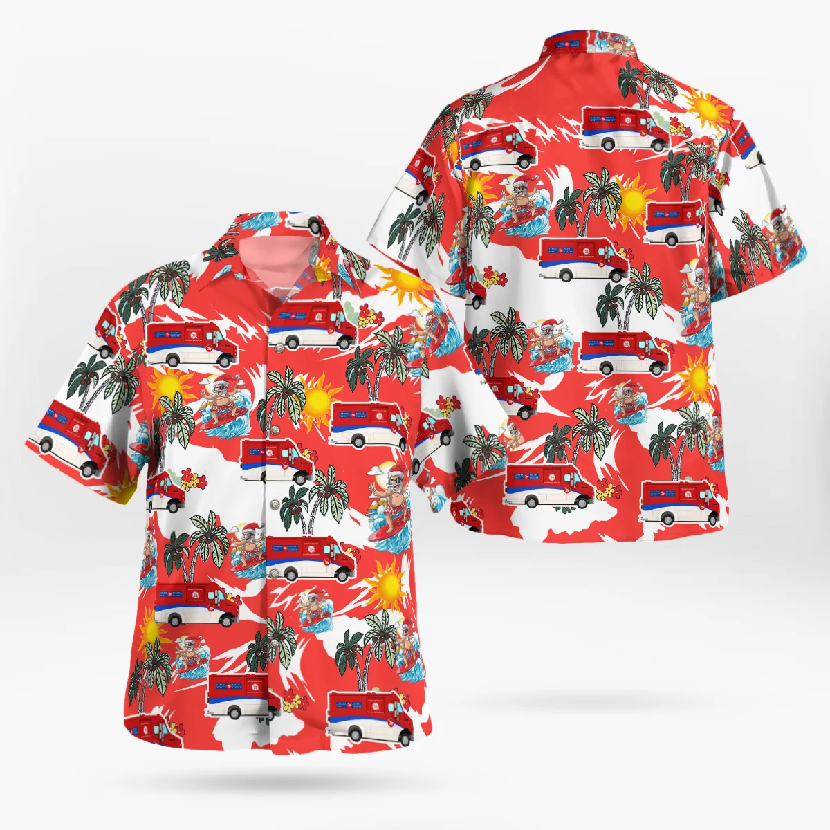 Camisas hawaianas con estampado 3D para hombre, Camisa de manga corta para playa, 5XL talla grande, novedad de 2021