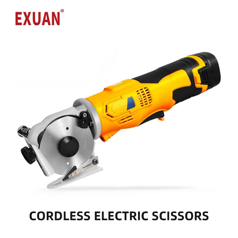 

Cordless electric scissors electric cutting tool fabric cutting tool rechargeable convenient electric scissors leather cutting t