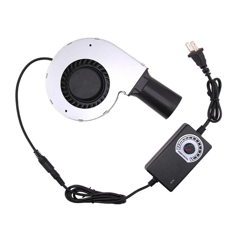 

Портативный вентилятор 12 В для циркуляции воздуха в кемпинге, барбекю и дровяной печи