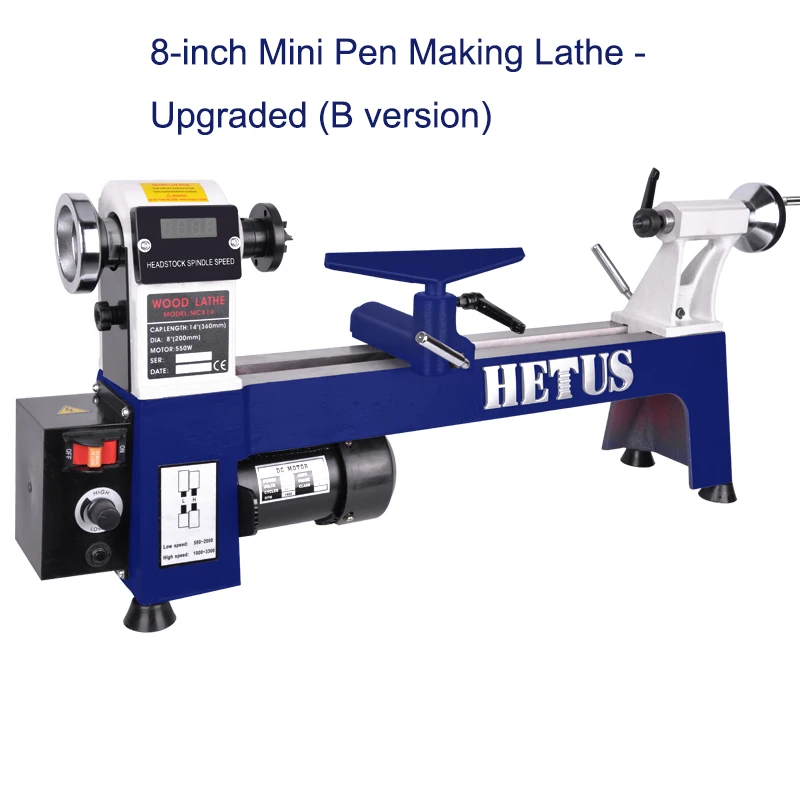 Multifunctional Mini Woodworking Lathe DIY Pen-MakingMechanical Equipment  Household Small Wood Turning Machine