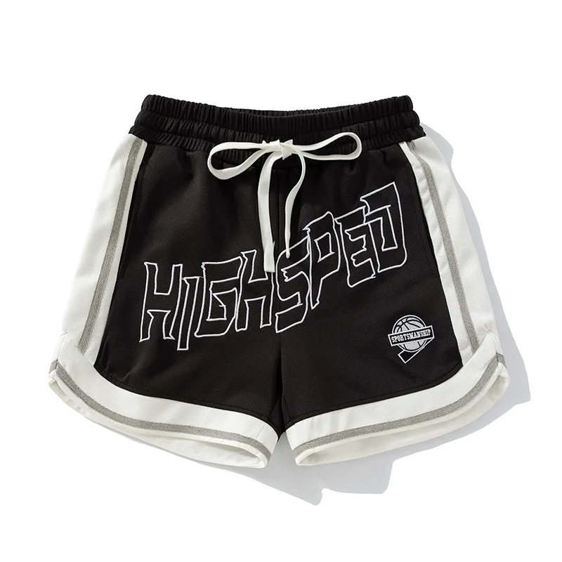300GSM Mesh Basketball Shorts Men  Oversized Breathable 4 Inch Quick Dry