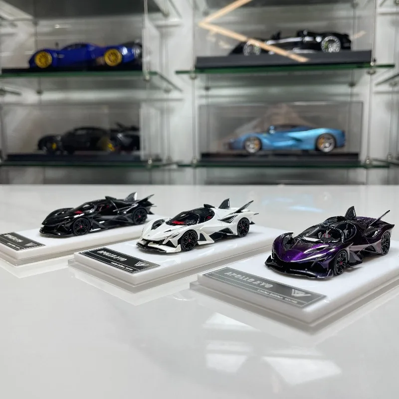 

Wild Fire 1:64 Apollo IE Sun God EVO литая имитация смолы, модель автомобиля, подарочная игрушка на фестиваль мальчиков, украшение для коллекции для взрослых.