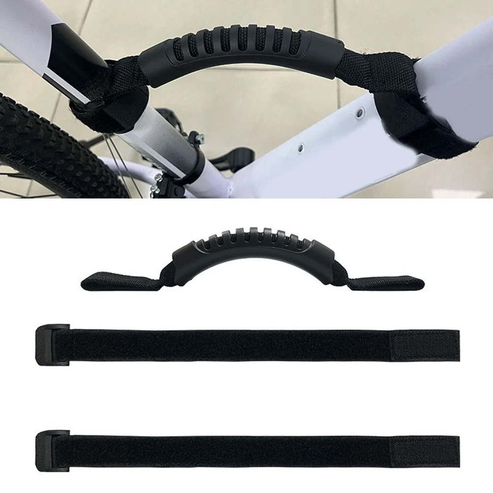 Fahrrad-Tragegriff-Set Fahrrad-Trageriemen Handriemen Kraftsparender Rahmen-Tragegriff Elektroroller Fahrrad-Zubehör