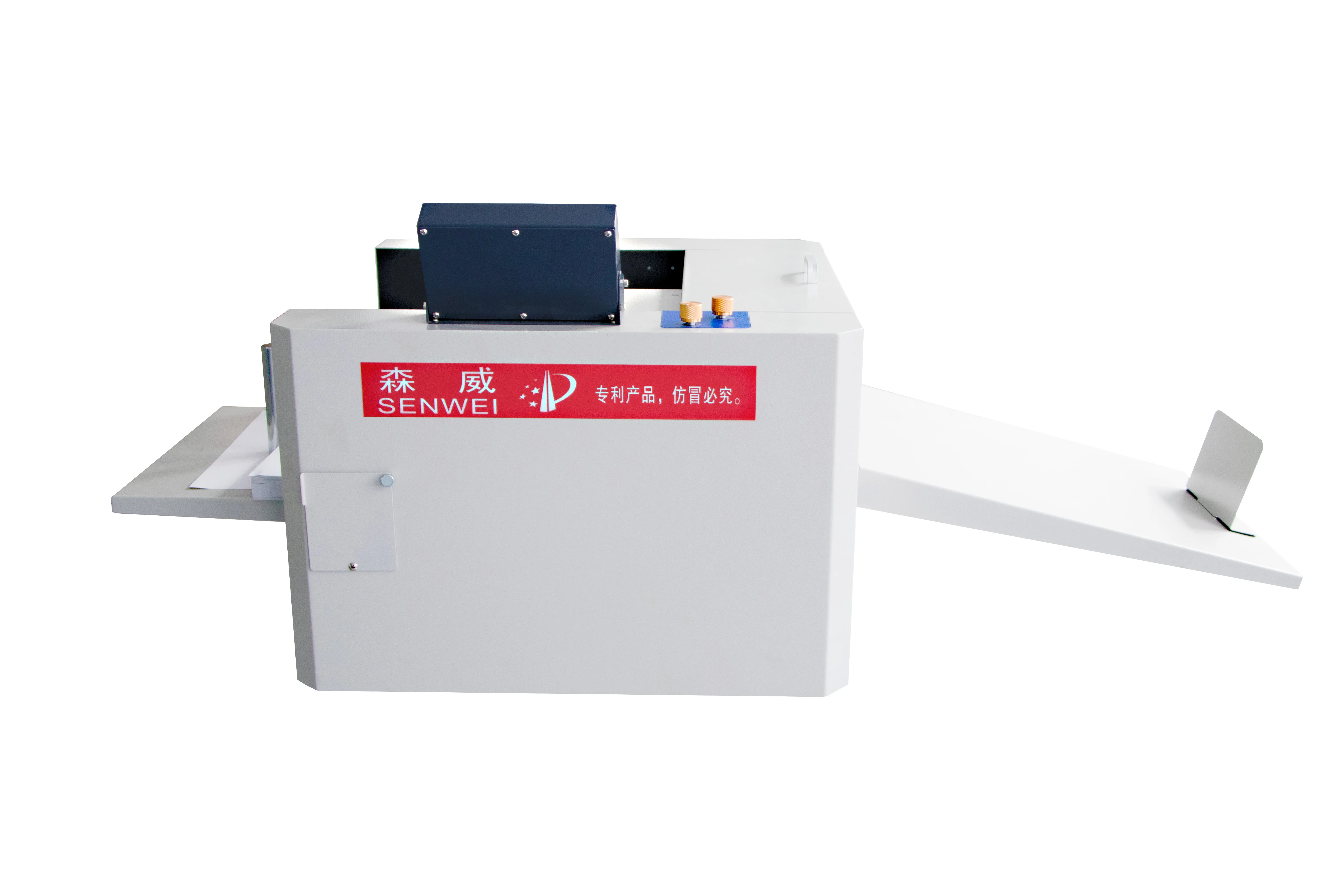 SM372Y Digital Fully Automatic Suction Feed Creasing Machine 335 Width A3 Size Office Use PLC Control