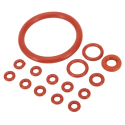 15pcs Silicon Gasket Seal O-rings Replacement For Saeco For Gaggia Coffee Machine Silicone Rubber Seal O-Ring Nozzle Gasket