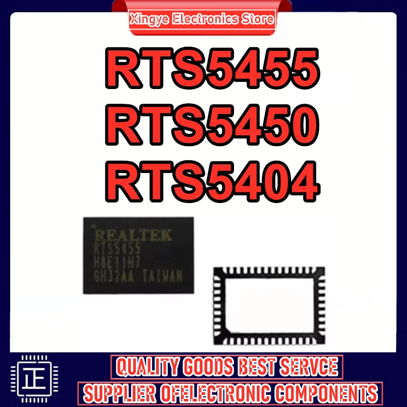 2 unids/lote nuevo y Original RTS5455 RTS5455-GR QFN-46 RTS5455 RTS5450 RTS5404