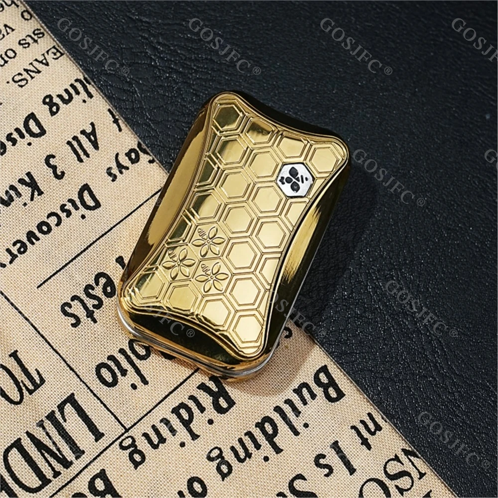 Abeja ilimitada empujando deslizador diapasón magnetismo Fidget Slider titanio Fidget juguetes para adultos