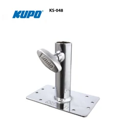 KUPO KS-048 Junior Wall Plate With A 28mm Receiver 4in Length