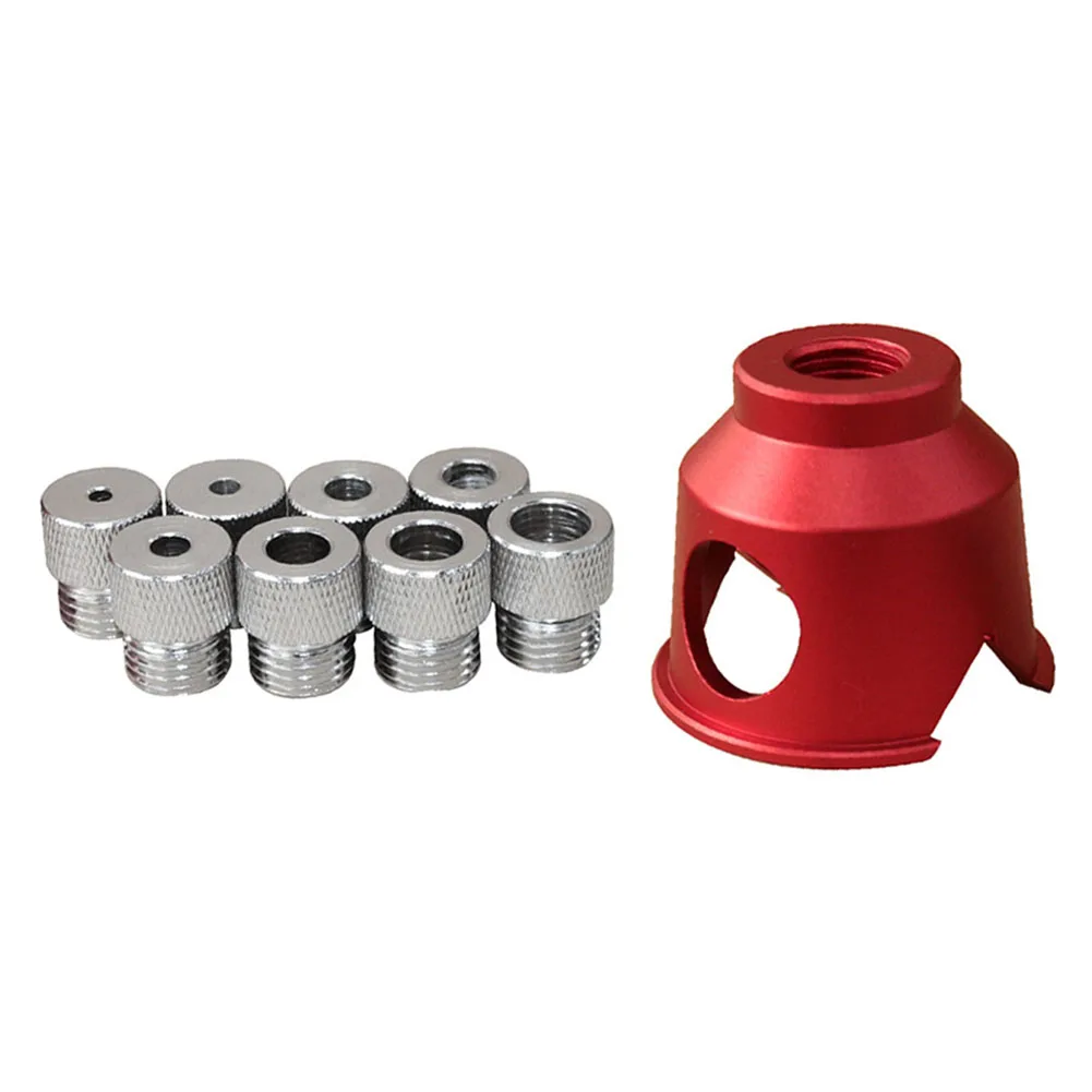 Doweling Jig Vertical Drill Guide with 3 and 10mm Drill Sleeves for Accurate Hole Punching Positioning Locator Tool