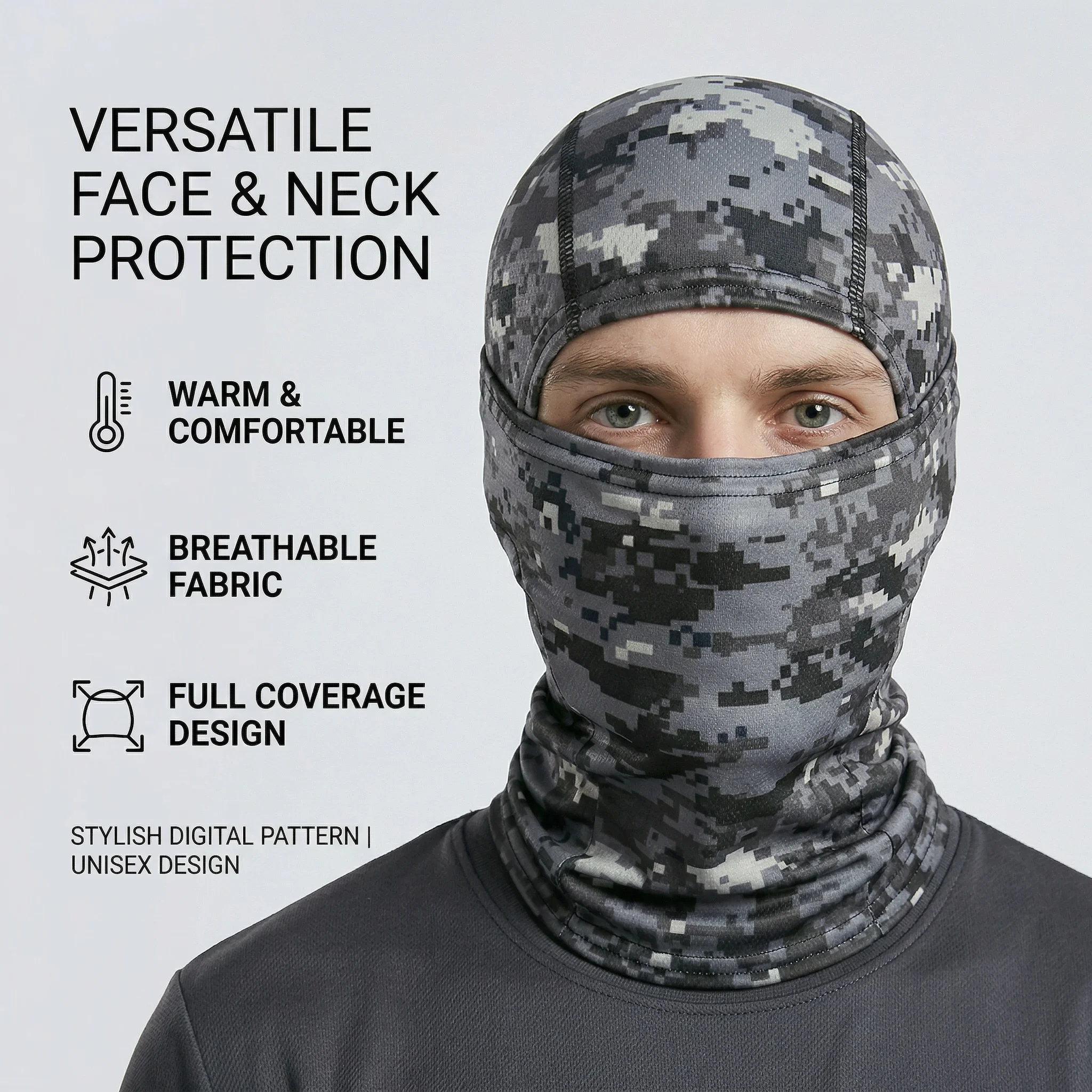 

Unisex Breathable Sun Protection Balaclava Hat Outdoor Sports Fishing Ski Cycling Full Face Mask Bike Motorcycle Helmet Lining