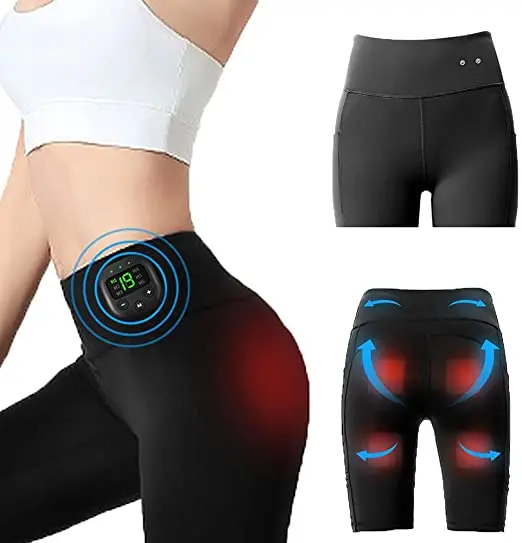 Top Muscle Massager Ems Massage Pants Women's Hip Lifting Massage Shorts