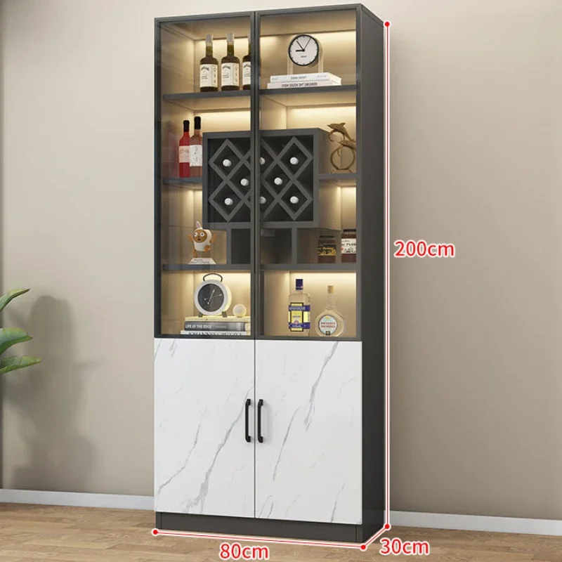 

Whiskey Cabinet Shelves Liquor Display Beer Bar Luxury Kitchen Cabinets Furniture Home Drinks Showcase Showcases Shelf Mini Open