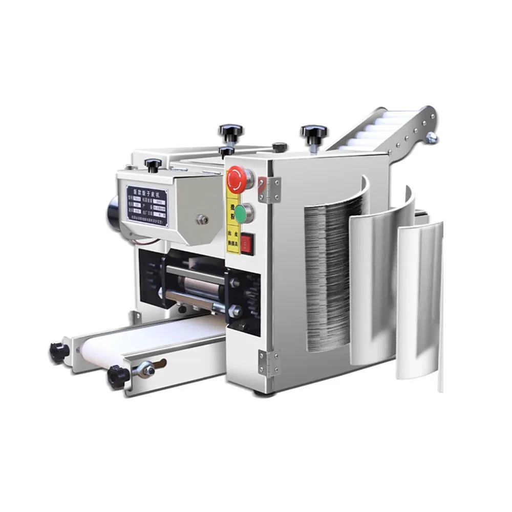 Commercial Small Gyoza Skin Machine/Dumpling Wrapper Making Machine