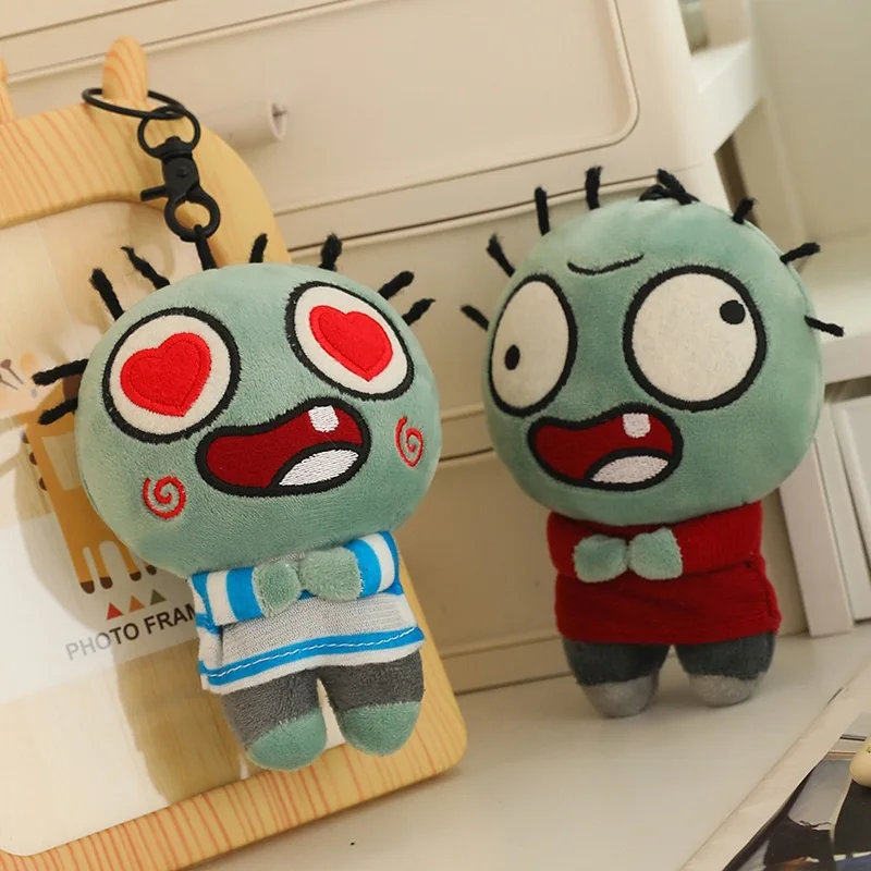 Worshipping You Zombie peluche brutto carino portachiavi borsa fascino bambola di pezza divertente novità regalo per gli amici