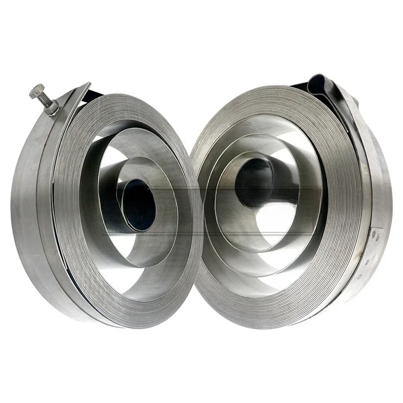 

Flat car electromagnetic chuck reel spring type cable reel spring coil