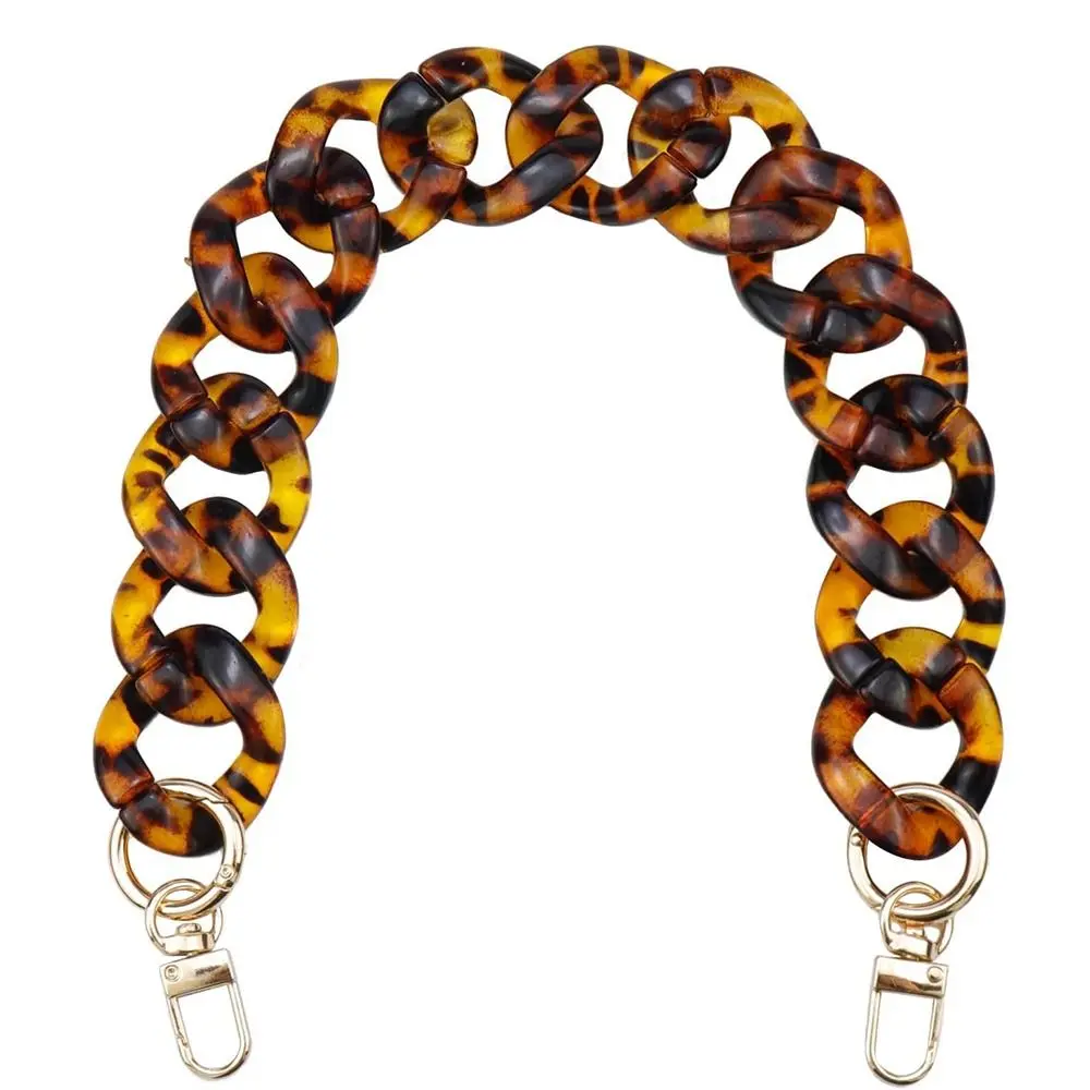 ليوبارد حقيبة ساعي سلسلة 37/60/120 سنتيمتر ريترو ستايل حقيبة سلسلة بدلاية اليدوية انفصال حقيبة سحرية اكسسوارات حقيبة الإكسسوار #4