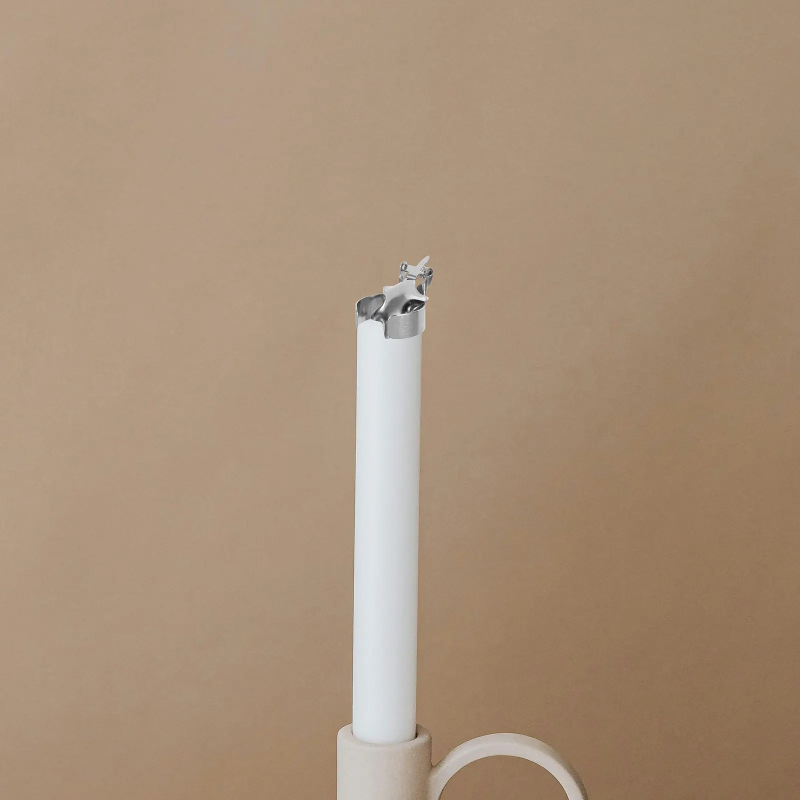 2Pcs Automatic Extinguisher Snuffer Zinc Alloy Metal Wick Fire Snuffer Silent Flame Snuffers for Home Restaurant Church