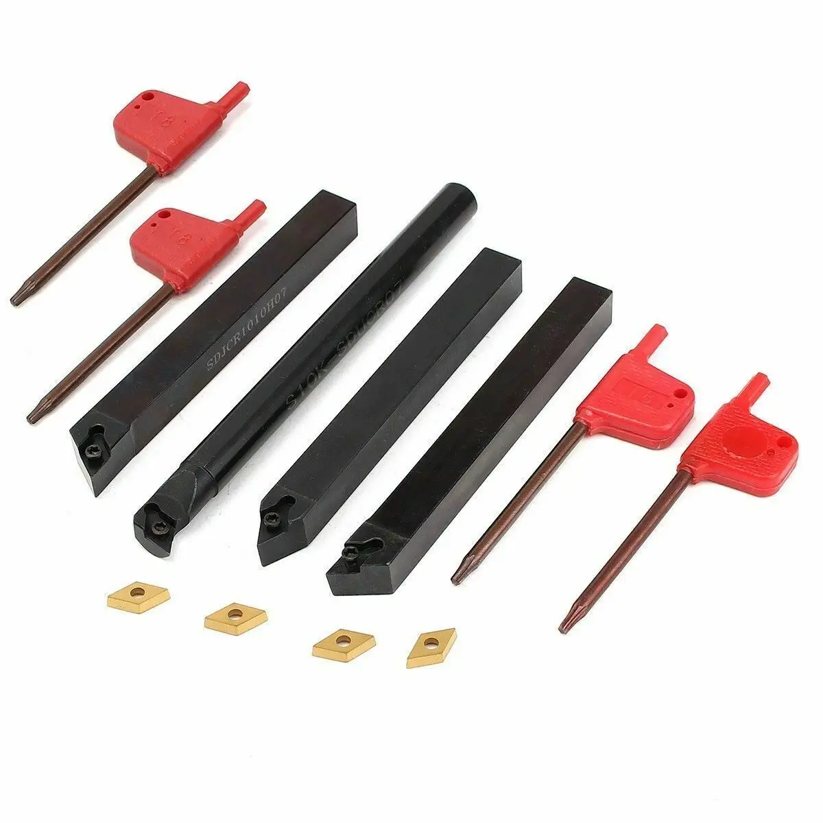 Imagem -02 - Suporte de Torno e Insere Ferramentas S10k-sducr07 Sjcr Sdjcl Sdncn 1010h07 Dcmt070204 10 mm