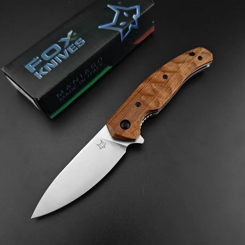 

FX308 EDC охотничий нож D2 стальное лезвие с ручкой из сандалового дерева эргономичная ручка открытый кемпинг барбекю рыбалка складной нож подарок